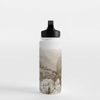 'Caino' Male Nude black and white photograph / black and white photography by Wilhem von Gloeden Water Bottle Gallery Image 3