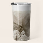 'Caino' Male Nude black and white photograph / black and white photography by Wilhem von Gloeden Travel Mug Gallery Image 3