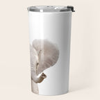Baby Elephant, Safari Nursery Decor, Baby Animals Art Print by Synplus Travel Mug Gallery Image 2