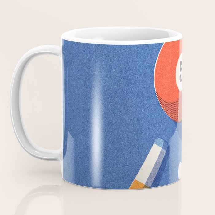 BALLS / Billiards - ball 5 I Coffee Mug Gallery Image 3