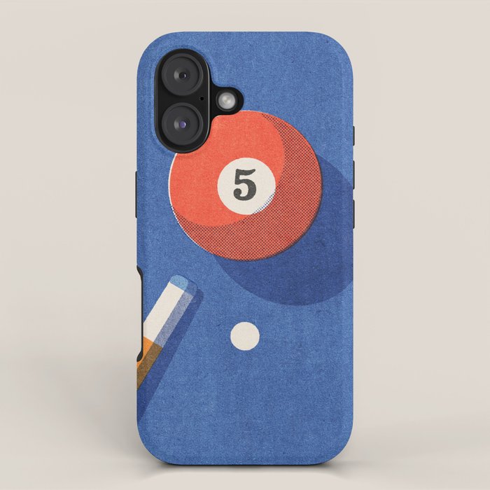 BALLS / Billiards - ball 5 I iPhone Case Gallery Image 1
