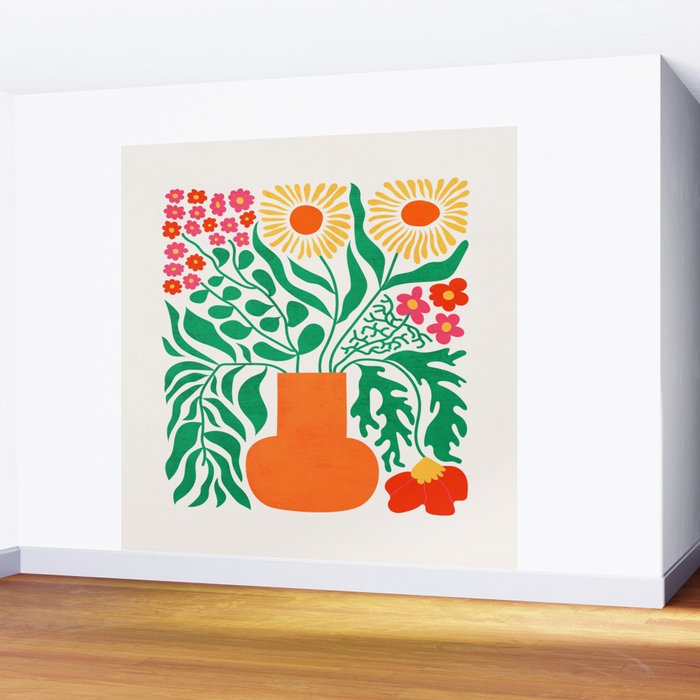 New York: Flower Market 01 | Botanica Edition Wall Mural Gallery Image 2