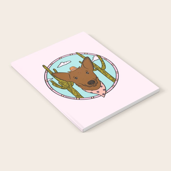 Cowboy Dog- Shepherd Notebook Gallery Image 2