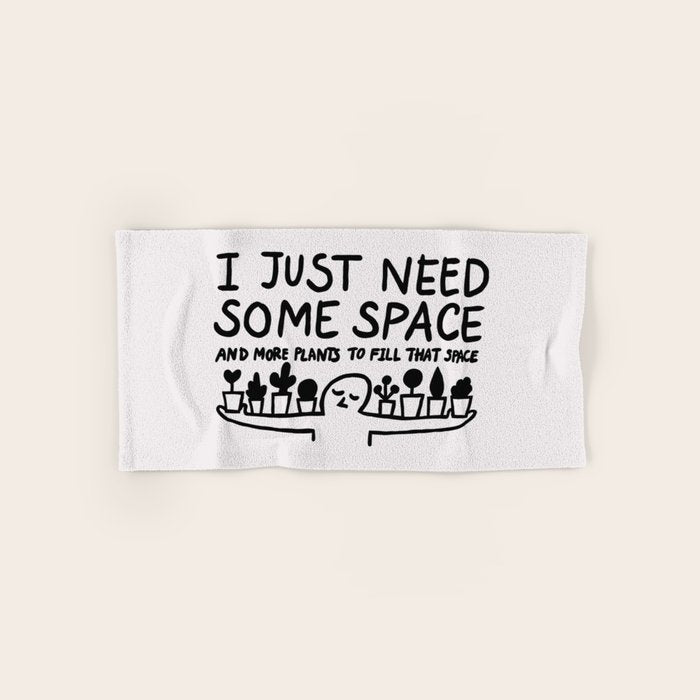 Plant problem Bath Towel Gallery Image 1
