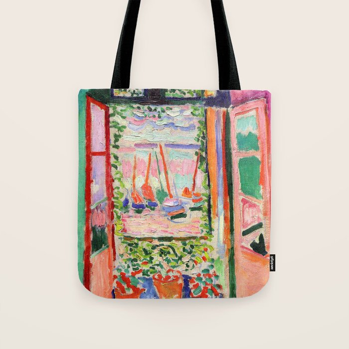 Henri Matisse The Open Window Tote Bag Gallery Image 1