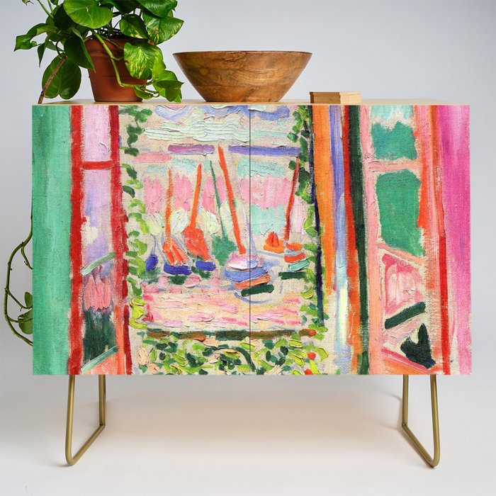 Henri Matisse The Open Window Credenza Gallery Image 1