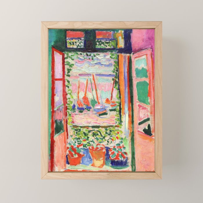 Henri Matisse The Open Window Mini Art Print Gallery Image 1