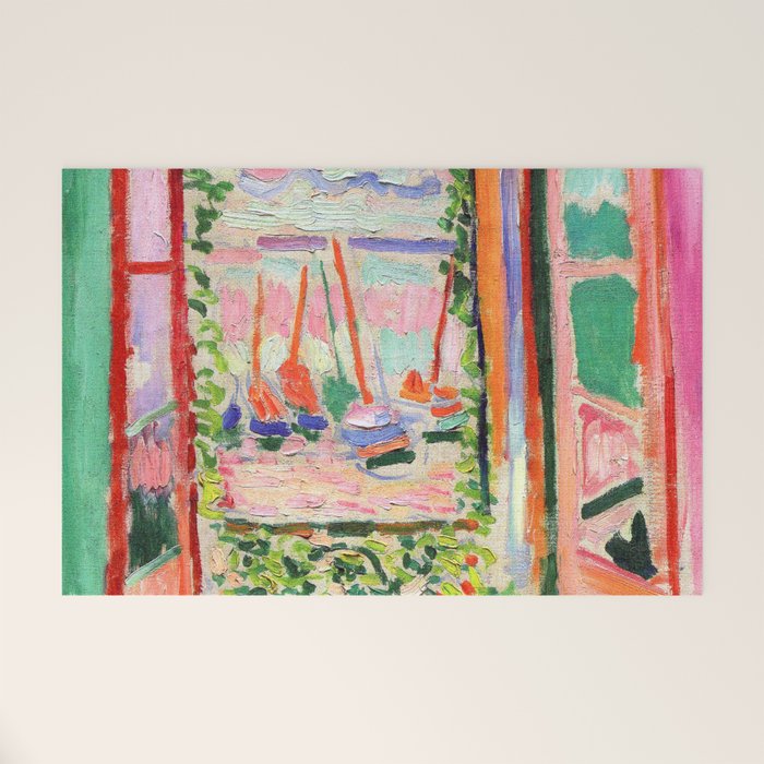 Henri Matisse The Open Window Welcome Mat Gallery Image 1