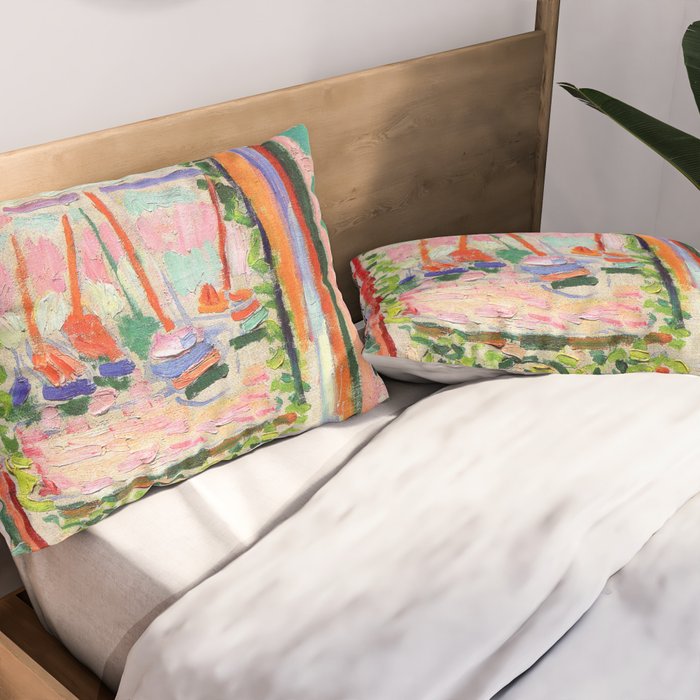 Henri Matisse The Open Window Pillow Sham Gallery Image 2