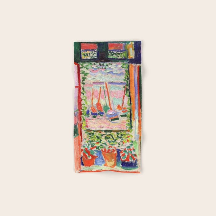 Henri Matisse The Open Window Bath Towel Gallery Image 1