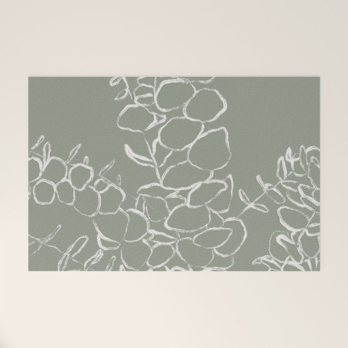 Eucalyptus Bunch Welcome Mat Gallery Image 1