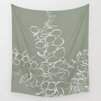 Eucalyptus Bunch Wall Tapestry Gallery Image 4