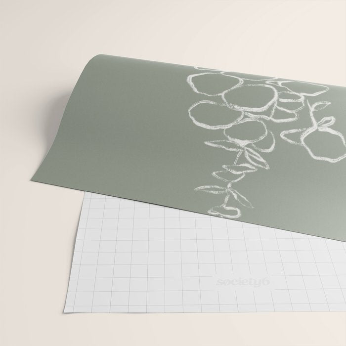 Eucalyptus Bunch Wrapping Paper Gallery Image 2