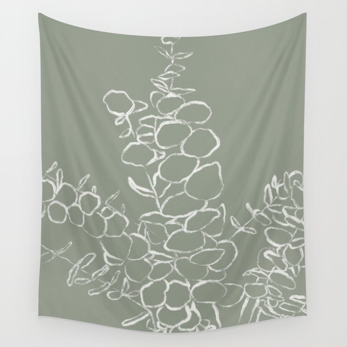 Eucalyptus Bunch Wall Tapestry Gallery Image 1