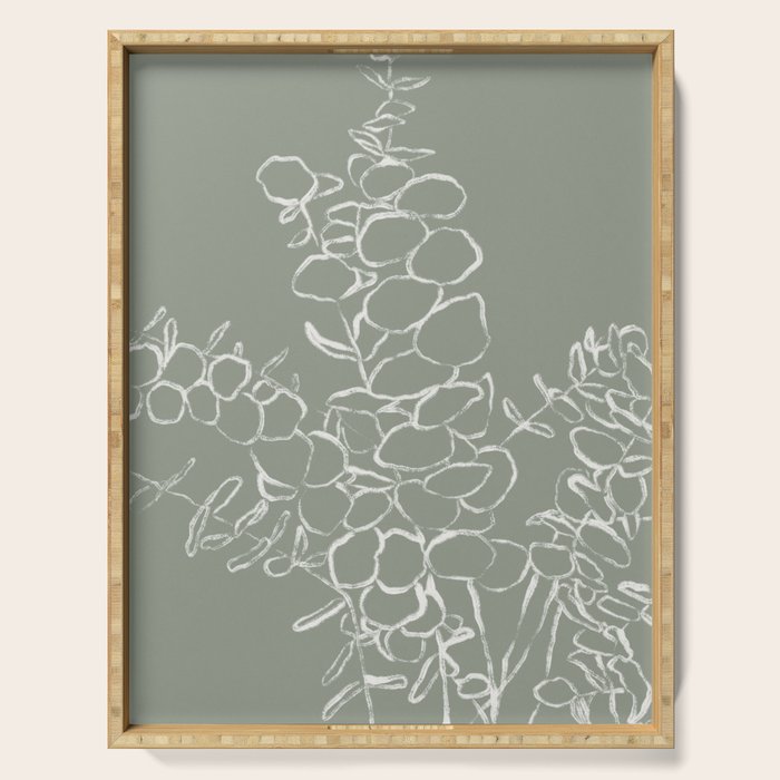 Eucalyptus Bunch Serving Tray Gallery Image 1