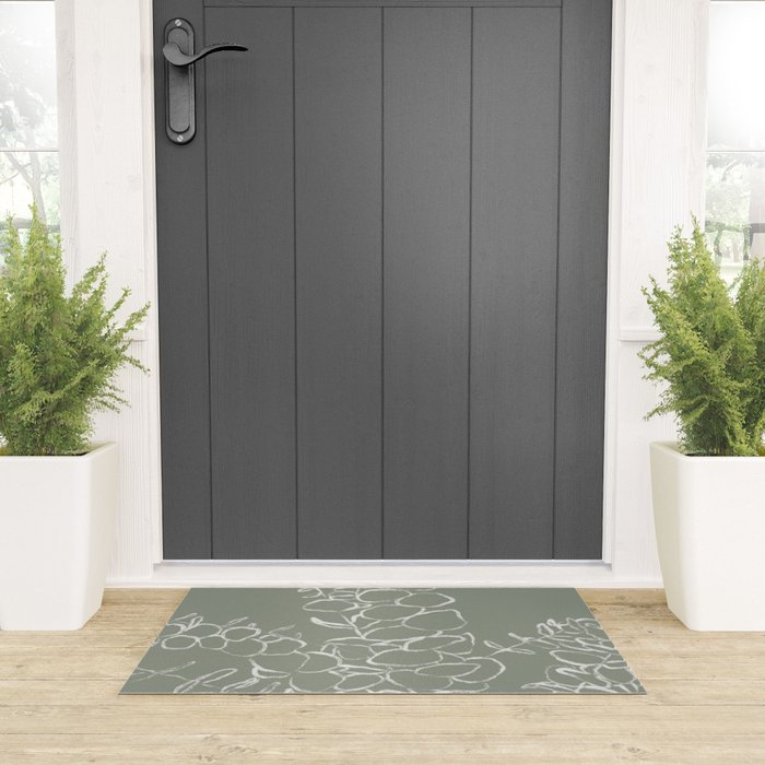 Eucalyptus Bunch Welcome Mat Gallery Image 3
