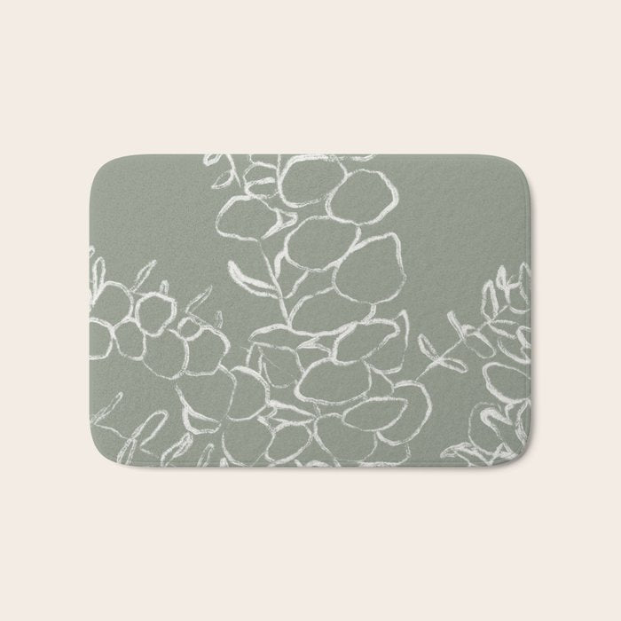 Eucalyptus Bunch Bath Mat Gallery Image 1