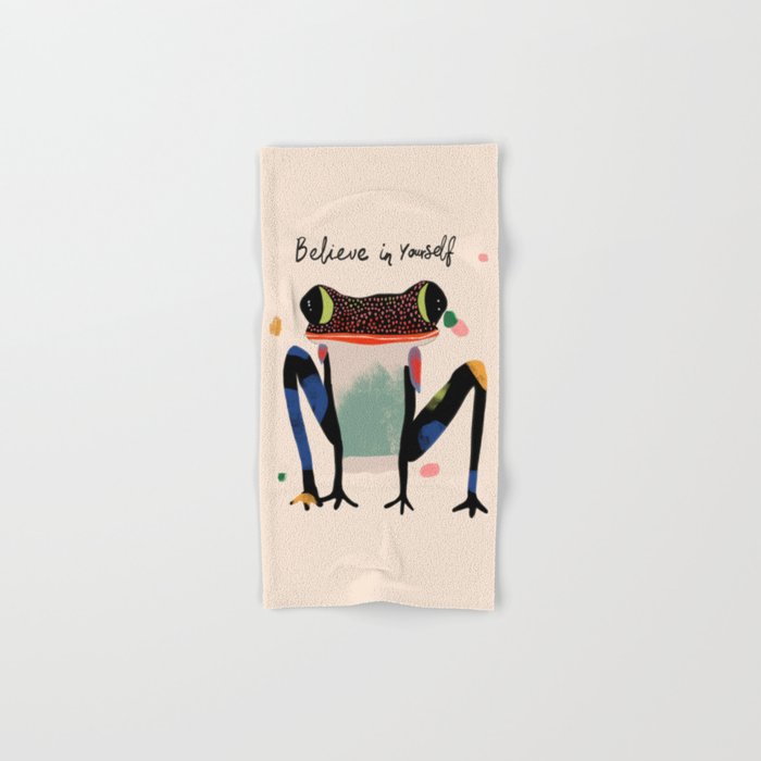 Believe and Leap Bath Towel Gallery Image 1