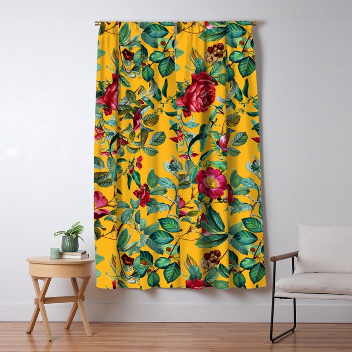 Secret Garden II Window Curtain Gallery Image 1