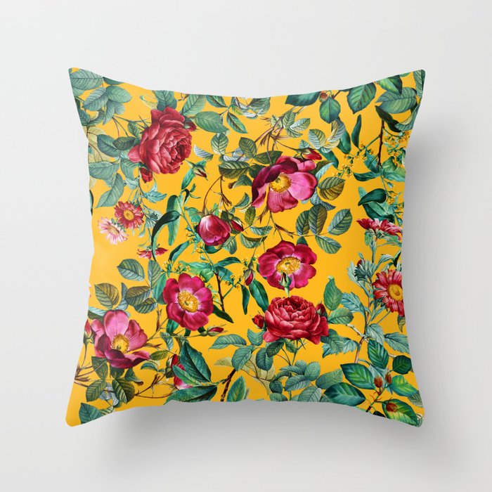 Secret Garden II Throw Pillow Gallery Image 6