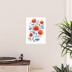 Watercolor Flowers Poster Gallery Image 2