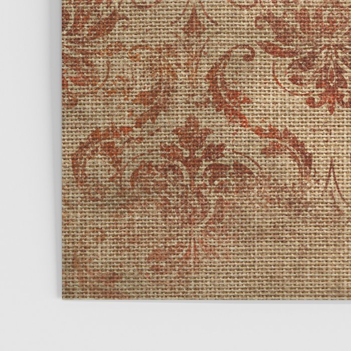Aged Damask Texture 1 Poster Gallery Image 3