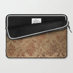 Aged Damask Texture 1 Laptop Sleeve Gallery Image 2