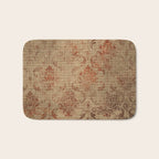 Aged Damask Texture 1 Bath Mat Gallery Image 1