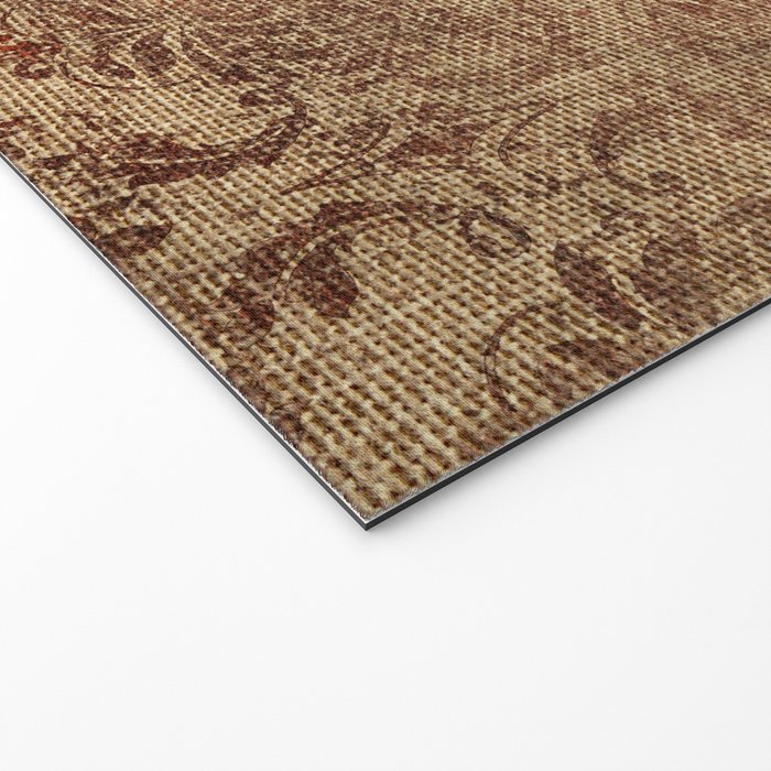 Aged Damask Texture 1 Welcome Mat Gallery Image 2