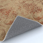 Aged Damask Texture 1 Rug Gallery Image 4