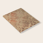 Aged Damask Texture 1 Notebook Gallery Image 2