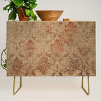 Aged Damask Texture 1 Credenza Gallery Image 1