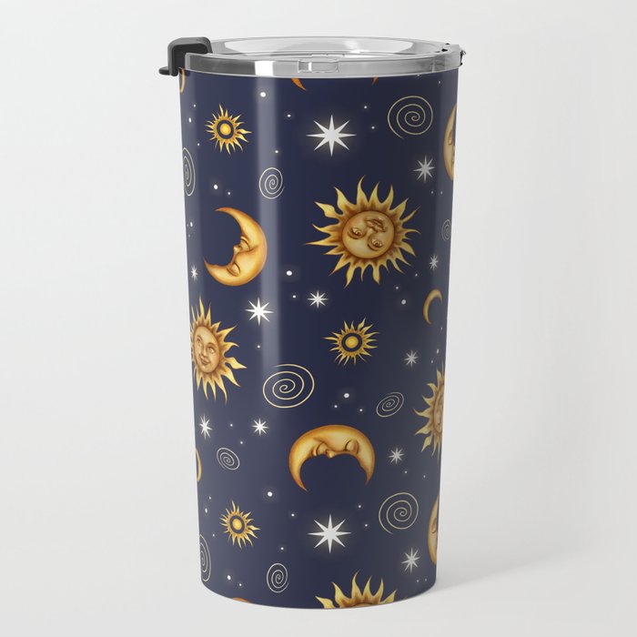 Vintage Celestial Mood Travel Mug Gallery Image 3