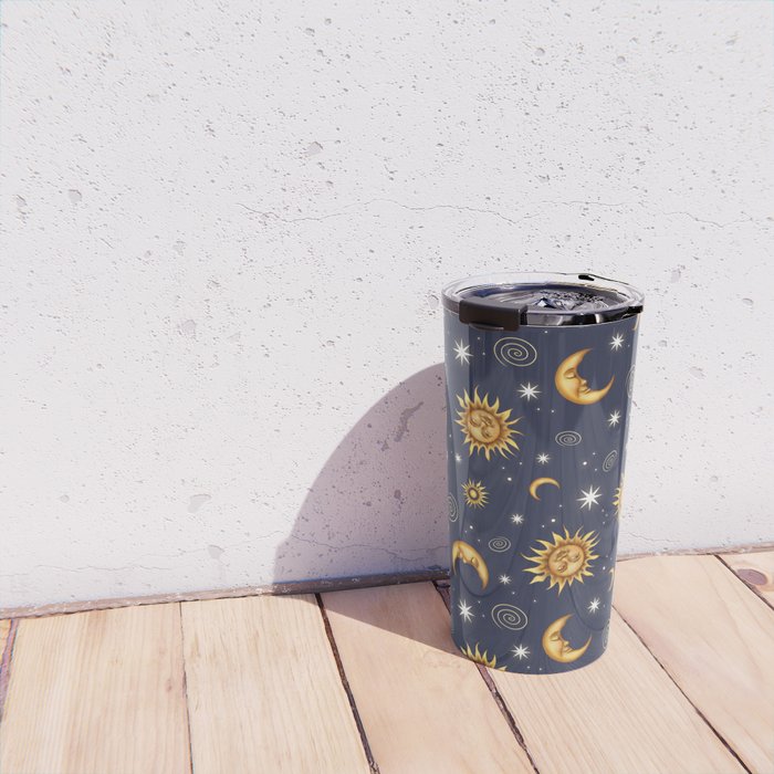 Vintage Celestial Mood Travel Mug Gallery Image 4