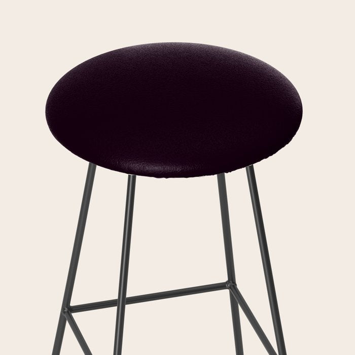 Simply Deep Eggplant Purple Stool Gallery Image 2