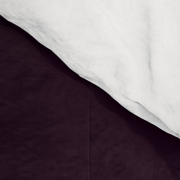 Simply Deep Eggplant Purple Comforter Gallery Image 4