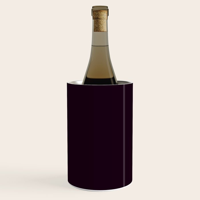 Simply Deep Eggplant Purple Wine Chiller Gallery Image 1
