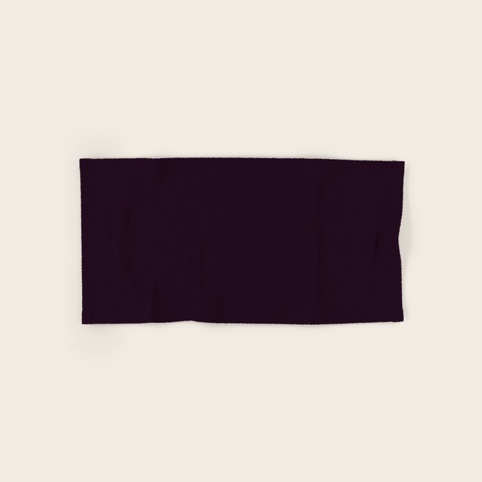 Simply Deep Eggplant Purple Bath Towel Gallery Image 1