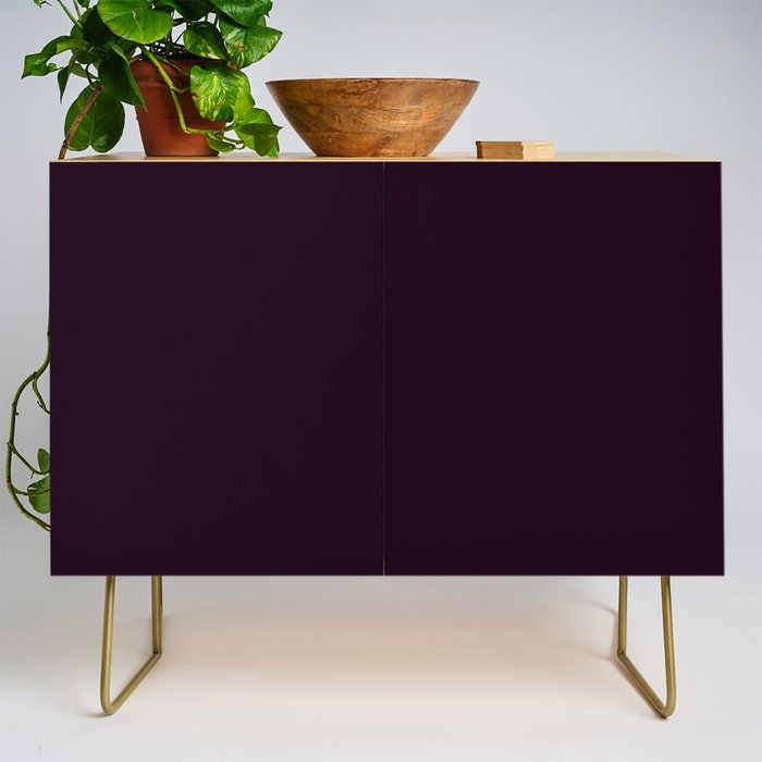 Simply Deep Eggplant Purple Credenza Gallery Image 1