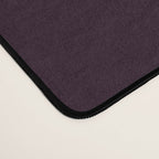 Simply Deep Eggplant Purple Desk Mat Gallery Image 4