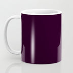 Simply Deep Eggplant Purple Coffee Mug Gallery Image 3