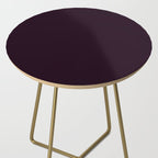 Simply Deep Eggplant Purple Side Table Gallery Image 2