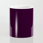 Simply Deep Eggplant Purple Coffee Mug Gallery Image 4