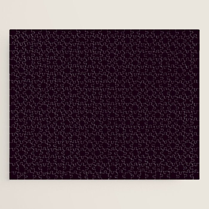 Simply Deep Eggplant Purple Jigsaw Puzzle Gallery Image 1