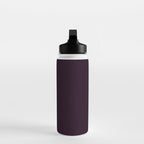Simply Deep Eggplant Purple Water Bottle Gallery Image 3