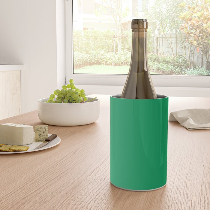 NOW FERN GREEN SOLID COLOR Wine Chiller Gallery Image 4
