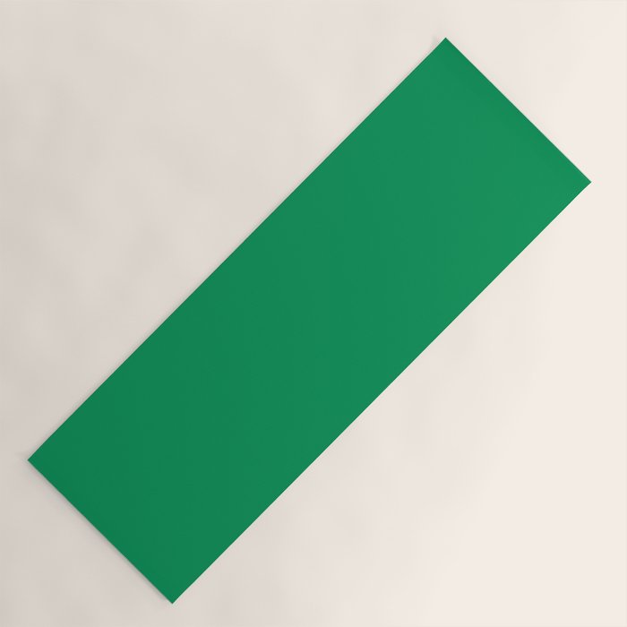 NOW FERN GREEN SOLID COLOR Yoga Mat Gallery Image 1