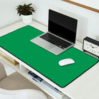 NOW FERN GREEN SOLID COLOR Desk Mat Gallery Image 2