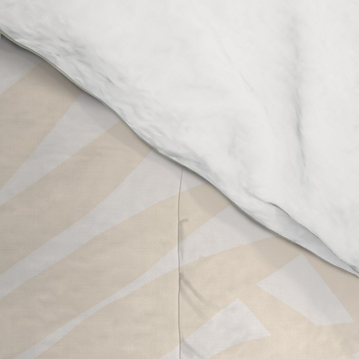 My blush and copper abstract Aloha Tropical Jungle Palm Garden Comforter Gallery Image 4