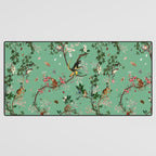 Monkey World Green Desk Mat Gallery Image 3